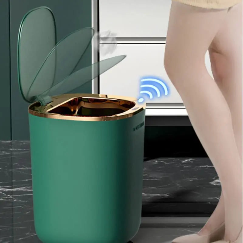 Lixeira para Banheiro e Cozinha Automática Utililar